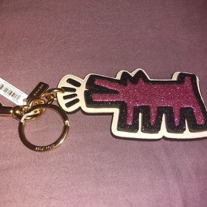 Coach x Keith Haring keychain/bag charm